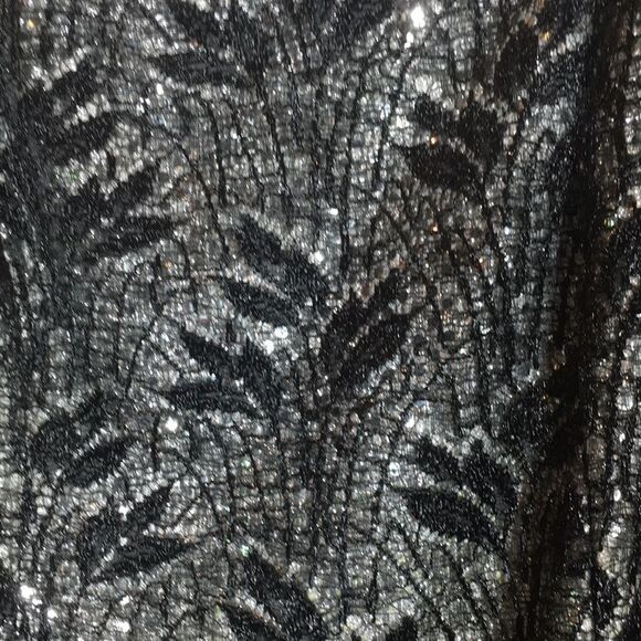 Bari Jay lace and sequin evening gown. - Picture 4 of 6